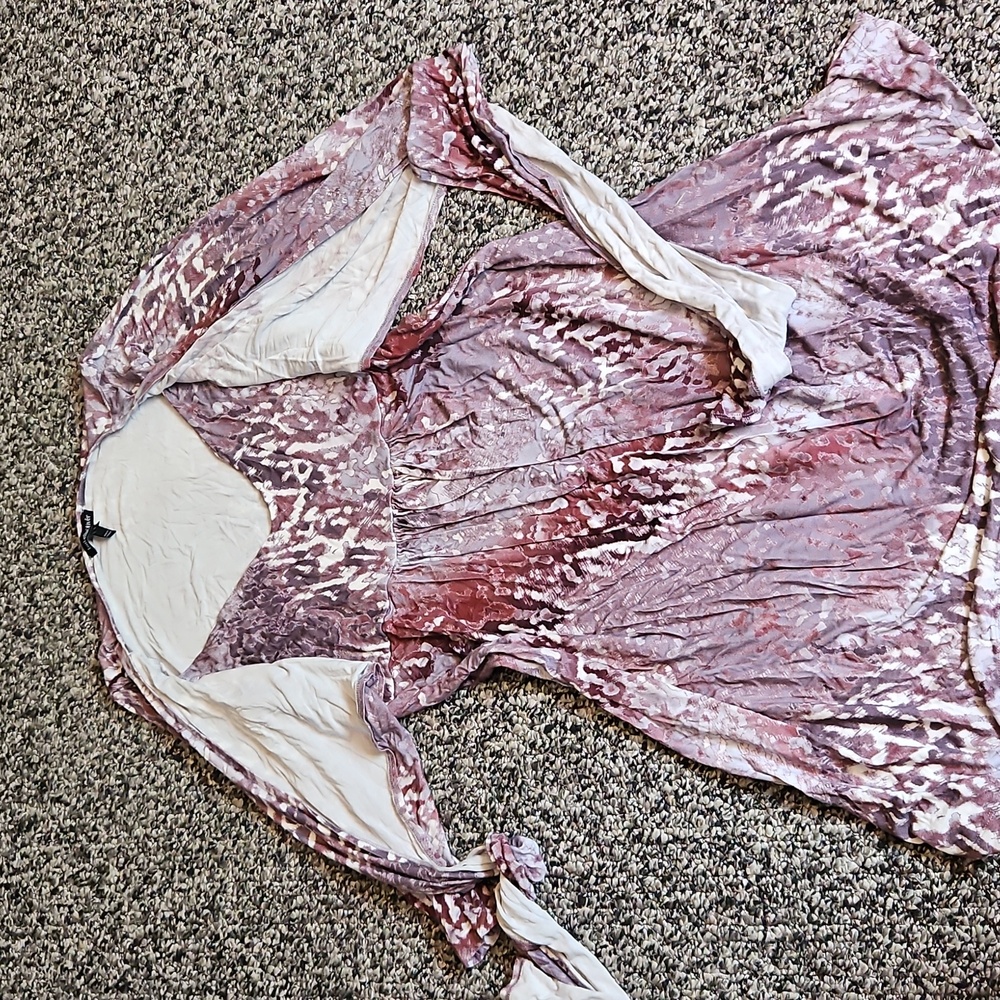 Nursing Patterned Dress - Picture 4 of 4